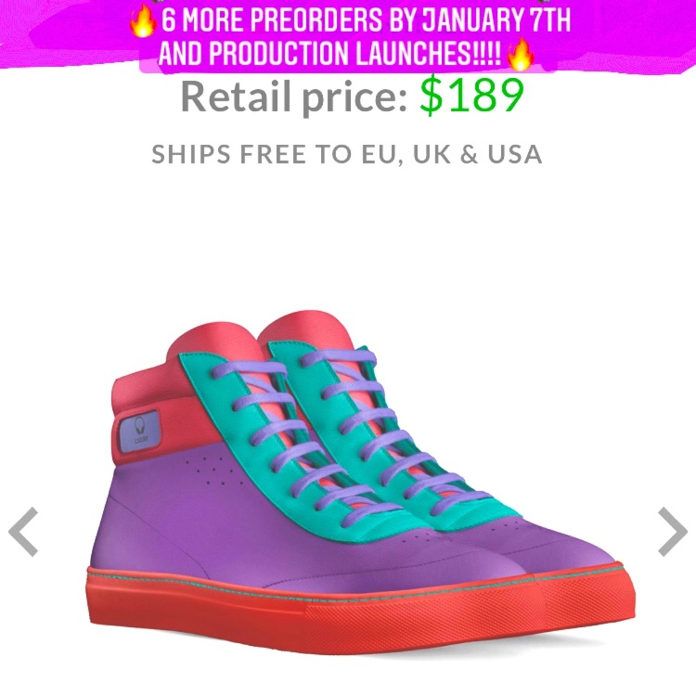 ✨✨✨L3xury✨✨✨by L3x hightop sneakers